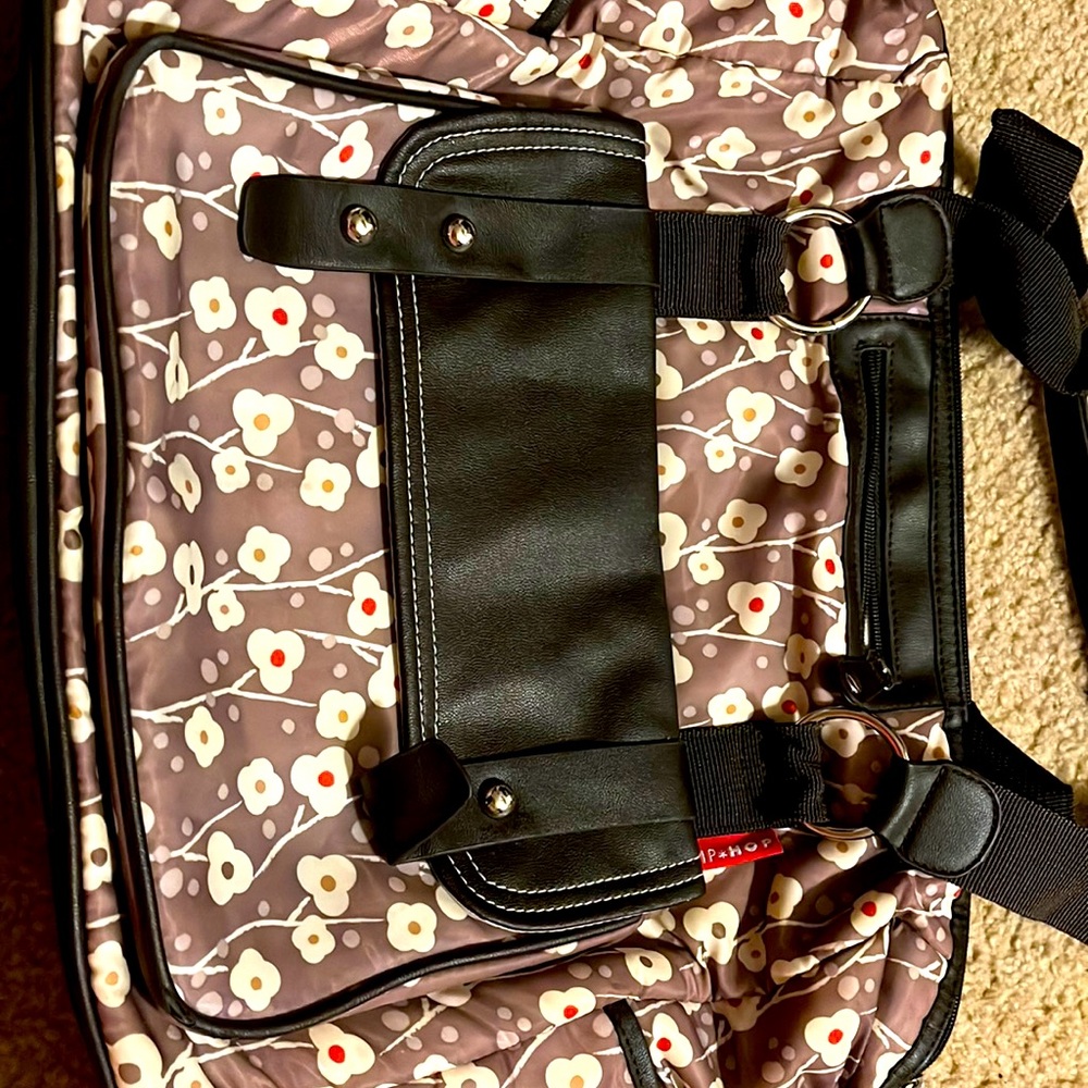 Skiphop floral Diaper bag
